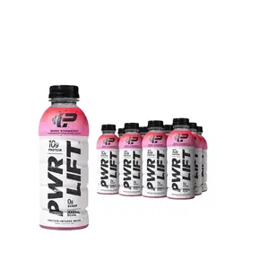 PWR LIFT Protein-Infused Water | Berry Strawberry | 12 Pack
