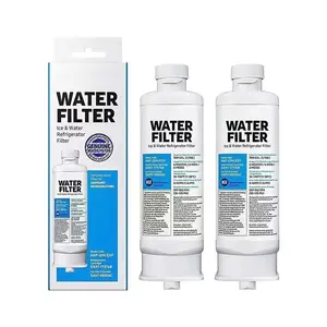 Genuine Filter for Samsung Refrigerator Water and Ice, Carbon Block Filtration, Reduces 99% of Harmful Contaminants for Clean, Clear Drinking Water, 6-Month Life, HAF-QIN/EXP, 1 Pack Replacement Parts