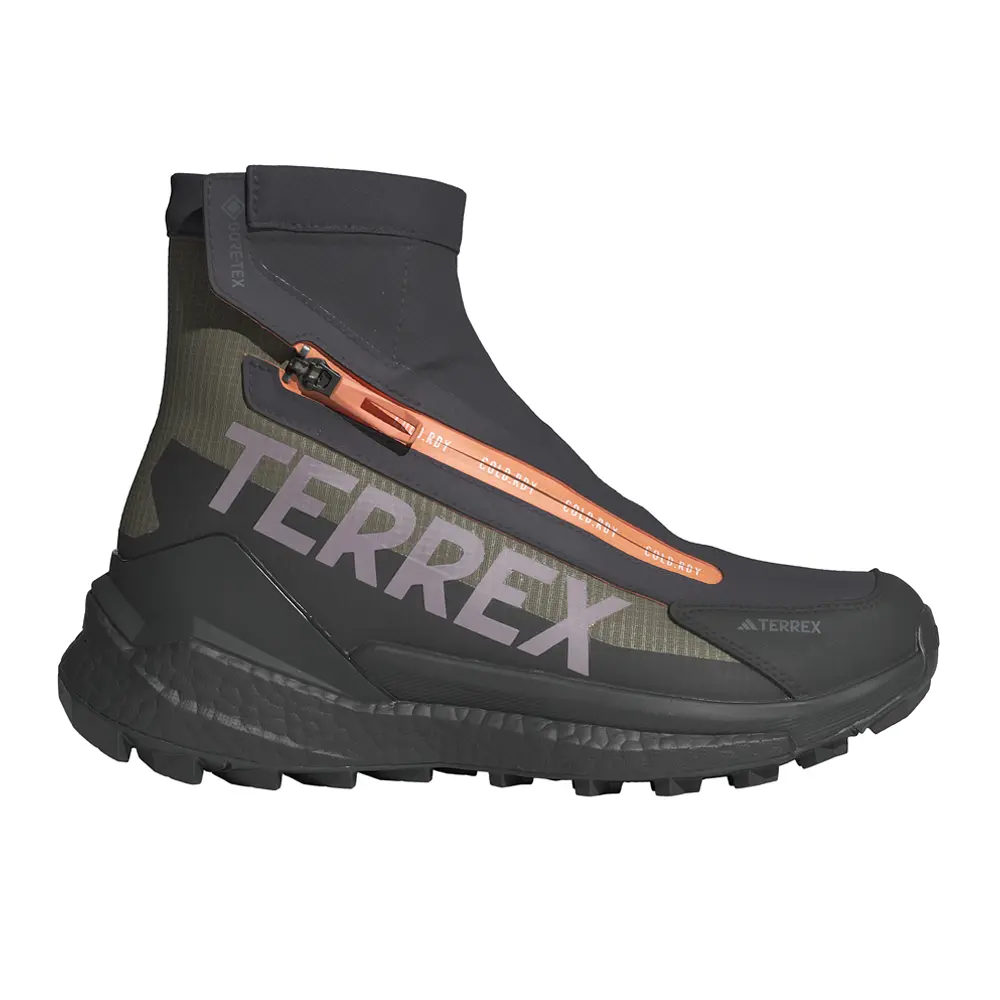 adidas Womens Terrex Free Hiker 2 Cold.Rdy Hiking Hiking Sneakers Shoes - Green