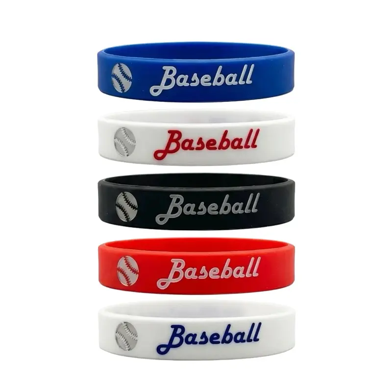 Pulex Motivational Baseball Philippians 4:13 Wristbands for Men Women & Teens Unisex Adult Bands in Multiple Colors 190mm 12mm