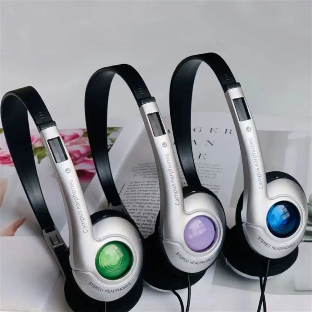 CD Fashion Retro Classic Headset Classic Y2K Wired Headphone Over Ear Earbud 3.5mm Type C Millennium Wind Vintage Cable Durable