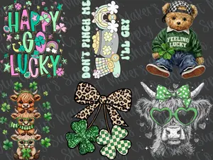 St. Patrick's Day #1 2026 DTF Gang Sheet