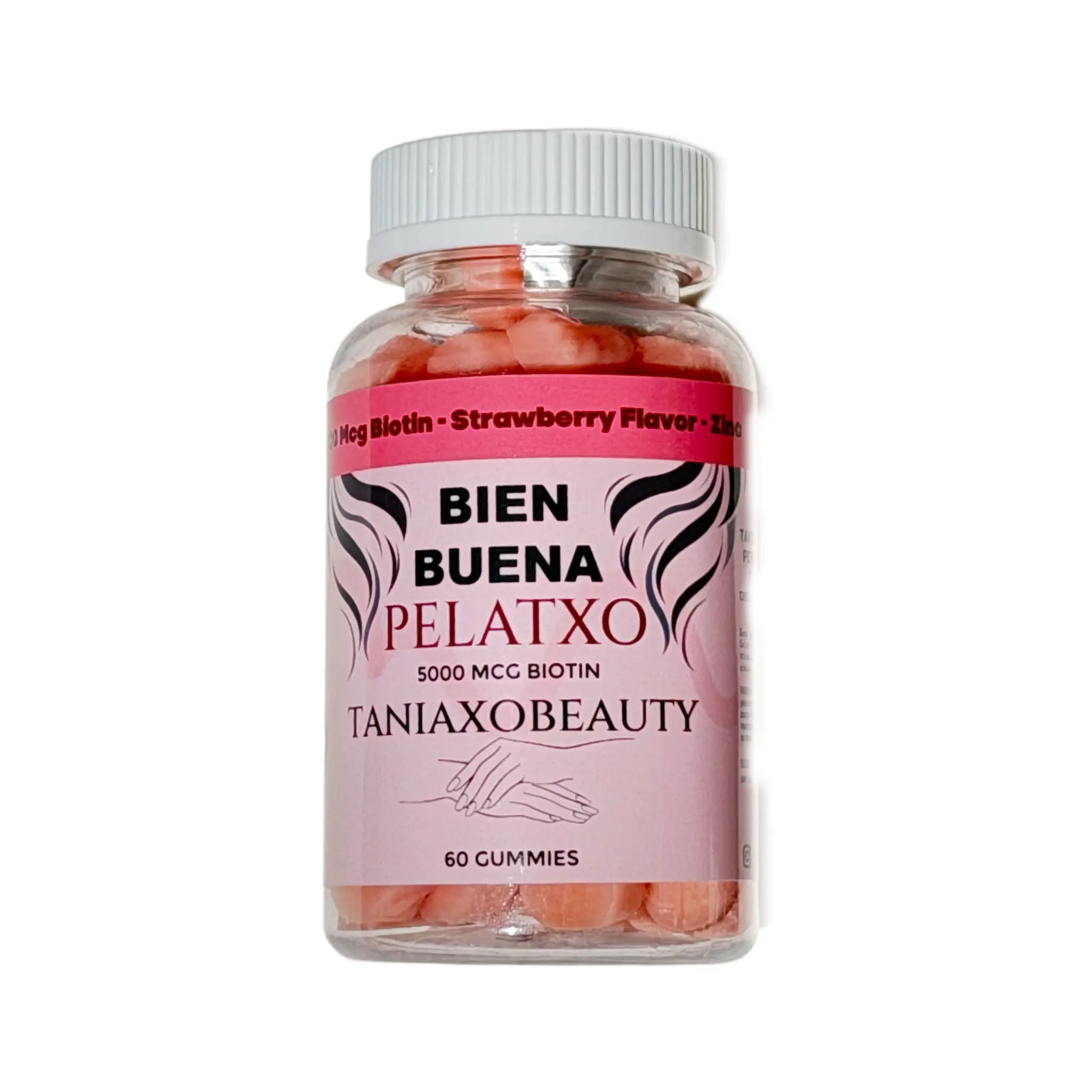 Taniaxo Beauty Bien Buena Pelatxo Gummies Hair and Nails Biotin