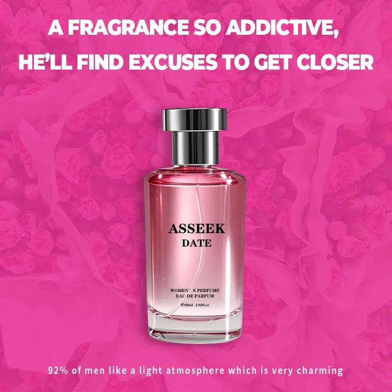 ASSEEK Women's Perfume, Long Lasting Fragrance for Women, Floral and Fruity Scented Perfume, Daily Fragrance,2.71oz（80ml） Rose yara perfume penhaligon halfeti perfume madagascar vanilla mac turquatic perfume