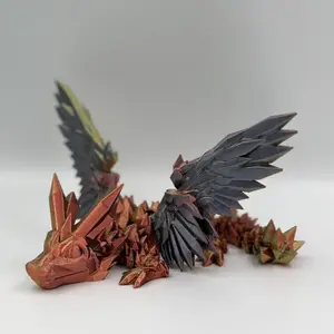 Baby Crystal Wing Dragon - 3D Printed