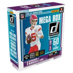 2025 Panini DONRUSS Mega Football Trading Cards Box**For Live Rips or Shipped Sealed**