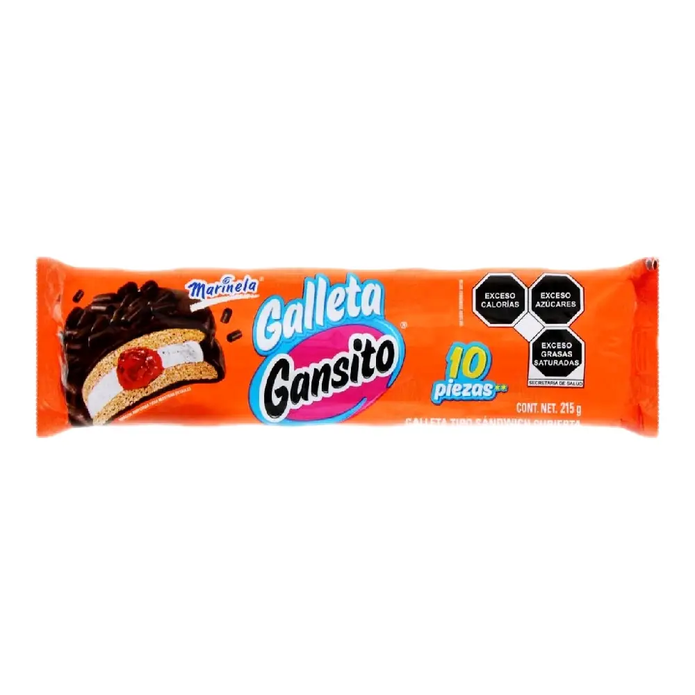5 pack Galleta Gansito