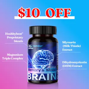 LeafStory Nootropic Brain Supplements for Memory and Focus, Cognitive Function for Mental Health & Clarity with Phosphatidylserine, Vitamin B6 B12, Folate & Dihydromyricetin, 60 Capsules-N2