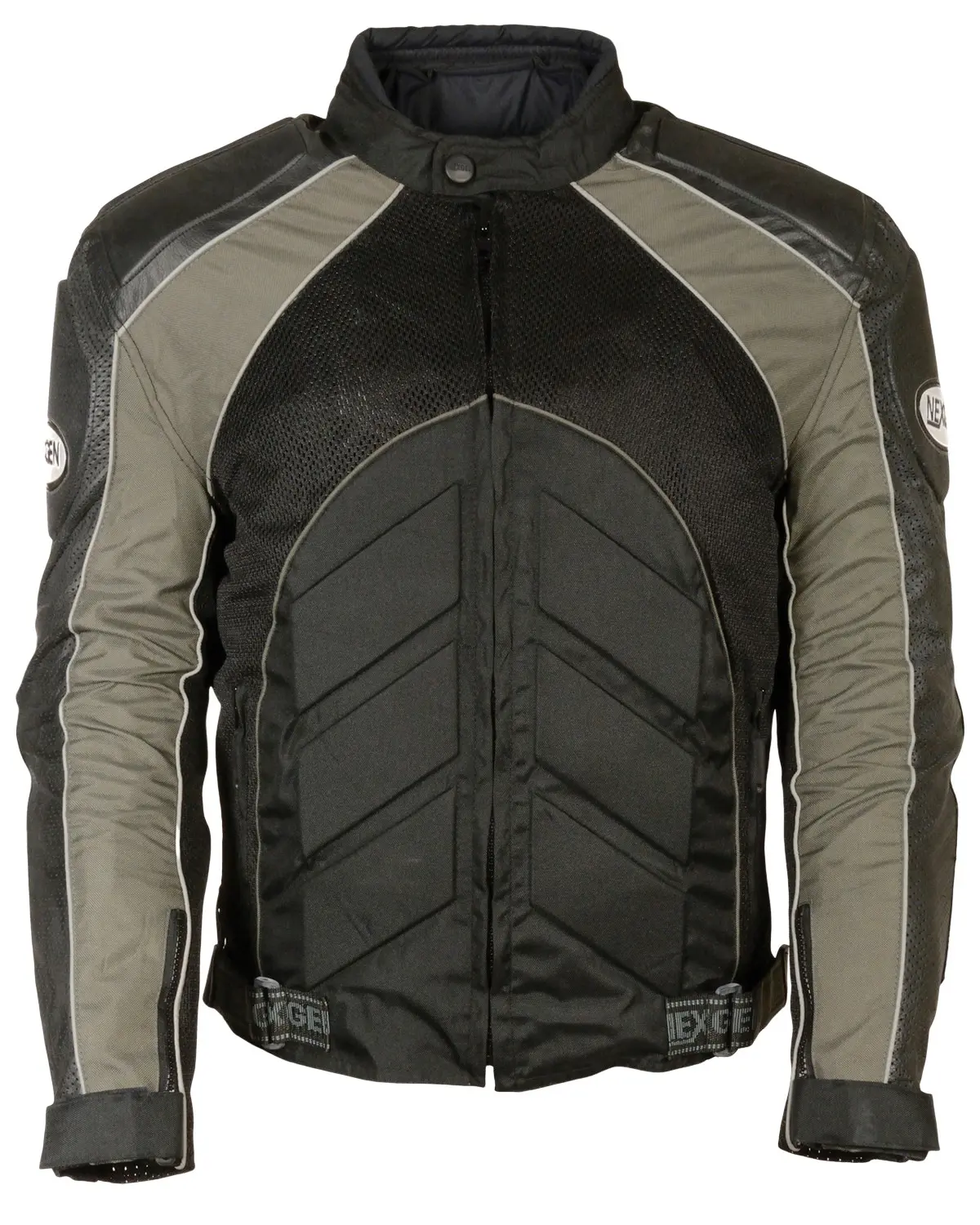 Milwaukee Leather Men's Men'S Combo Textile Mesh Racer Jacket 4X - Blk