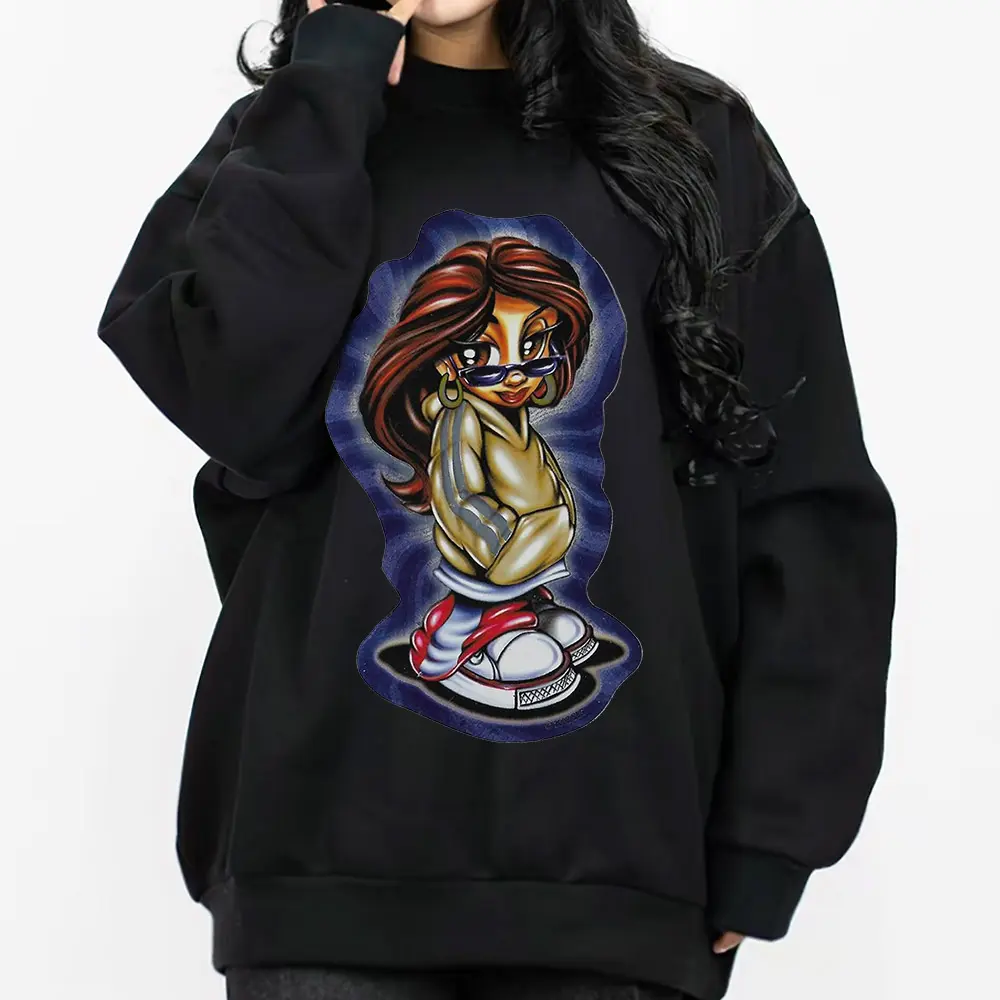 Chicano Clothing, Chicana Art, Cholo Chola outfit Cotton Fabric Menswear Casual, Streetwear hoodie