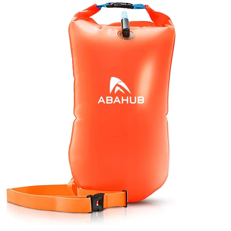 Swim bags 15L Buoy Safety Tow Float Swim Bubble Achieve Be Bright, Be Seen, Be Safer for Open Water Swimmers and Triathletes During Outdoor Swimming High Visibility Buoy