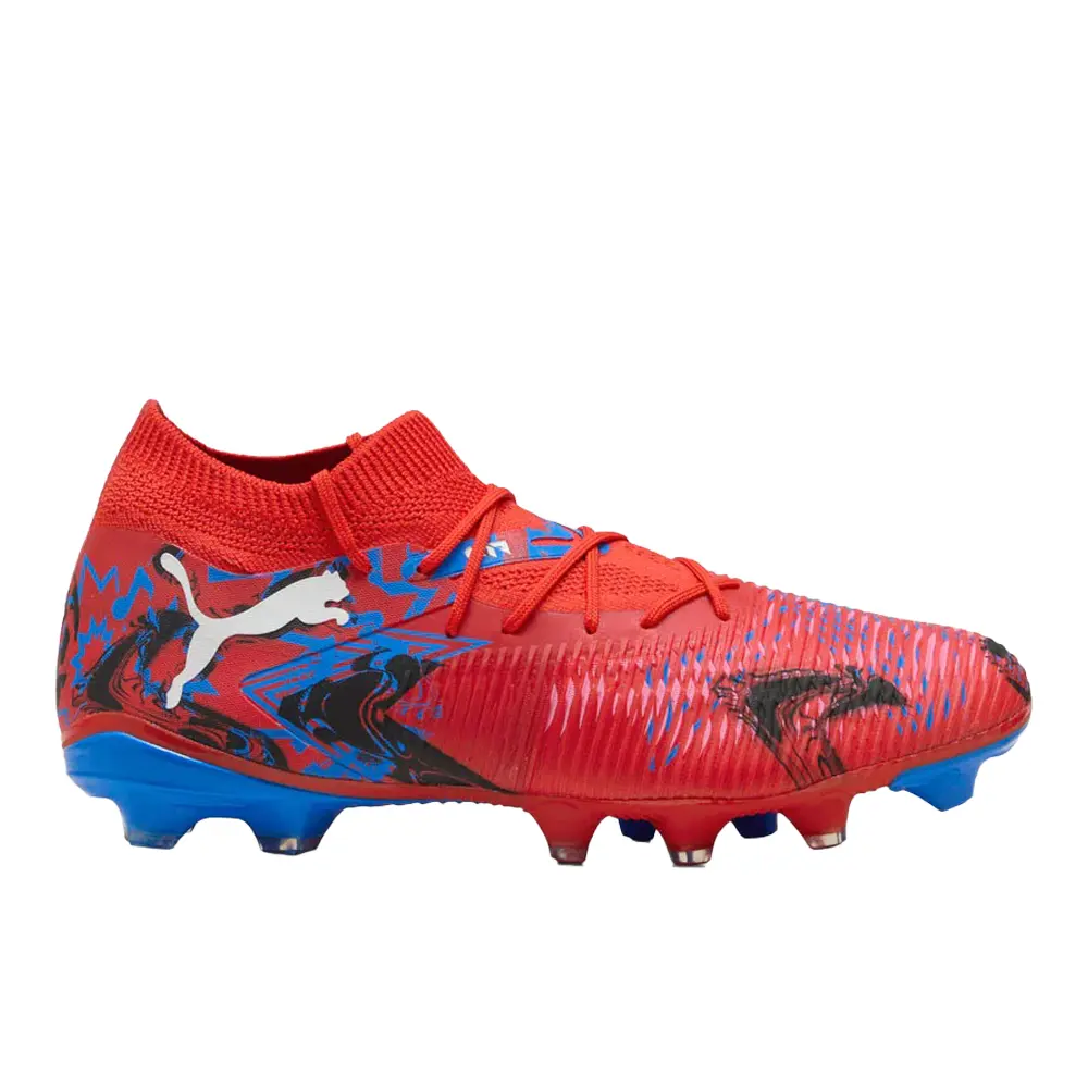 PUMA Mens Future 8 Match Playmakers Firm GroundArtificial Ground Soccer Cleats  - Red