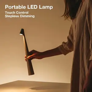 Wireless Charging LED Table Lamp, Adjustable Brightness Levels, Adjustable Lighting, Weighted Base & Anti-Slip Pad, Ideal for Dining Room, Living Room, Bedroom