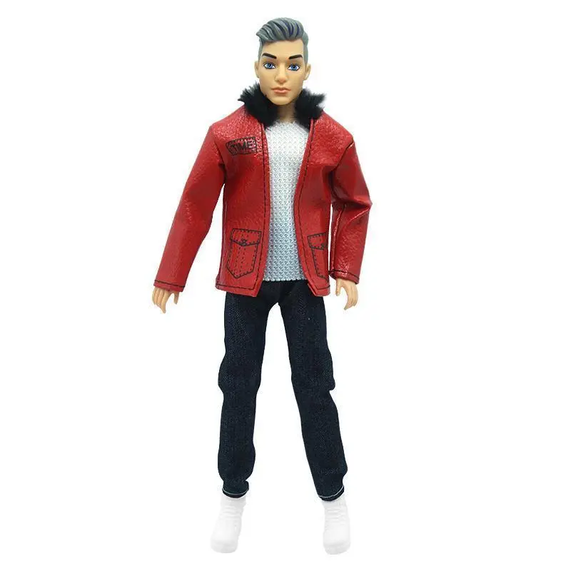 1/6 Male Doll With Clothing Set Homesome Soldier Men Doll Handmade Clothes Outfit For 29CM Ken Prince Doll 1/6 Male Doll With Clothing Set Homesome Soldier Men Doll Handmade Clothes Outfit For 29CM Ken Prince Doll