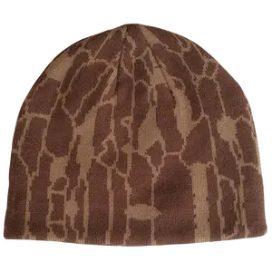 Tree Bark Skull Cap in Brown