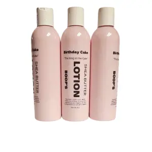 Boop's Birthday Cake Lotion 8 oz. Moisturizing with Shea Butter for Body Care and Comfort Skin Care