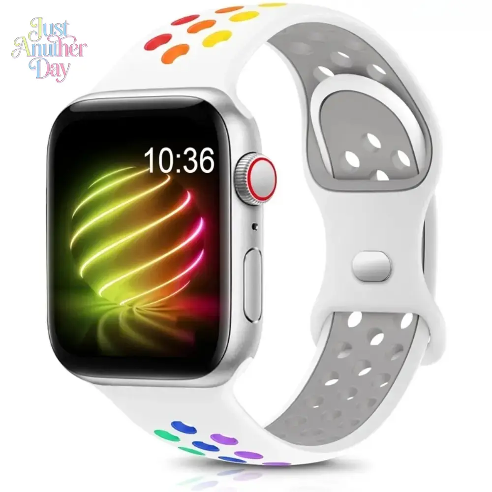 Breathable Sport Silicone Watch Band for Apple Watch – Soft Strap 38–49mm (Series 3–Ultra, SE) Breathable Sport Silicone Watch Band for Apple Watch – Soft Strap 38–49mm (Series 3–Ultra, SE)