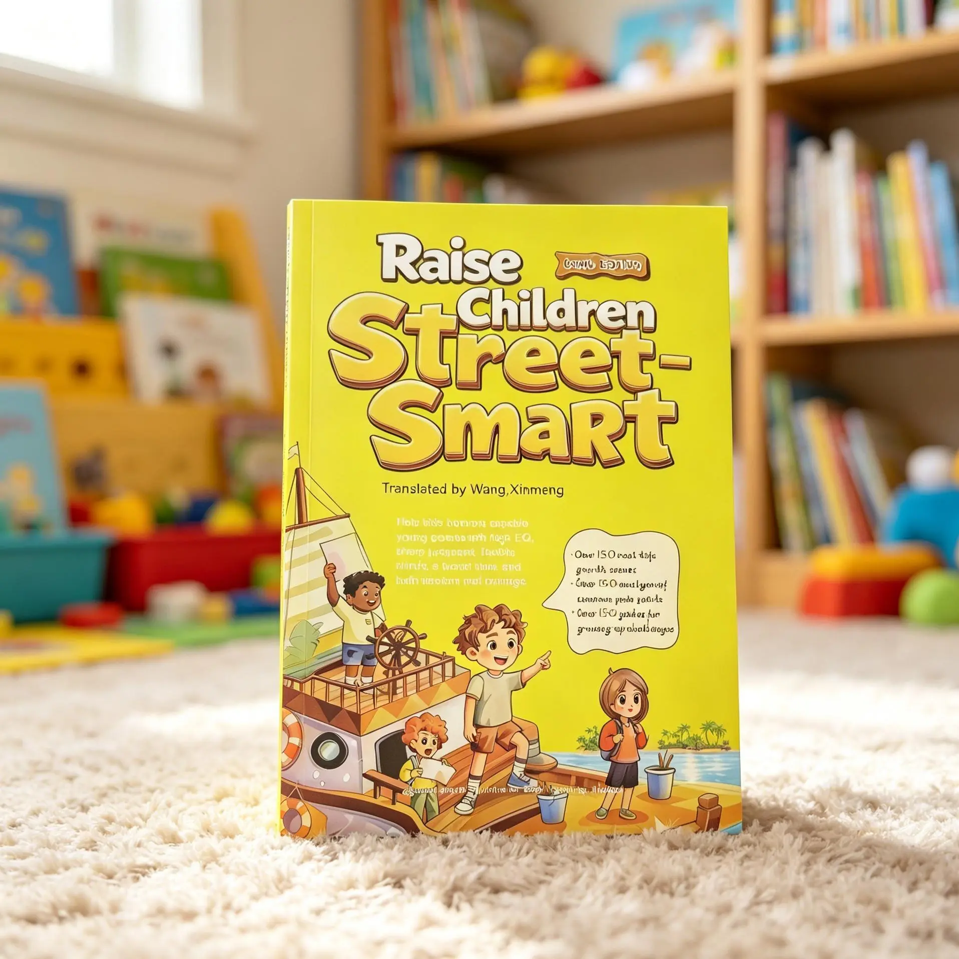 Raise Children Street-Smart - Nurture Intelligent Children & Stimulate Independent Thinking - Over 150 Real-Life Growth Scenes books for toddler gift Kids Picture Purrfect practice paperback musical Spidey Me Reader Electronic Book Bundle Sound vol