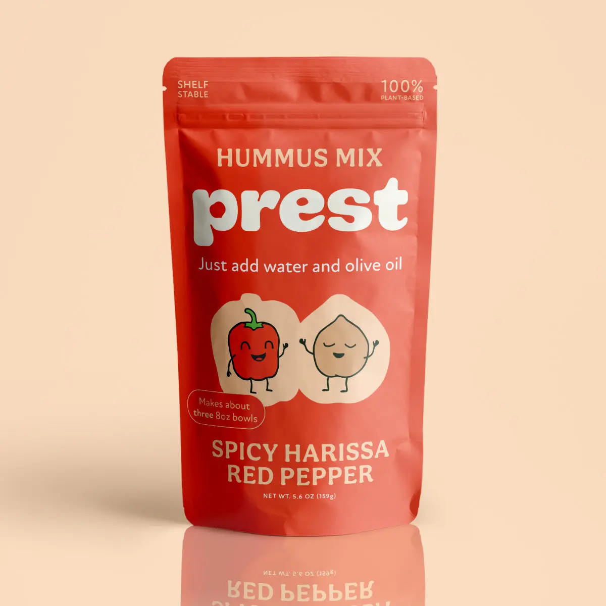 Spicy Harissa Red Pepper Powdered Hummus Mix