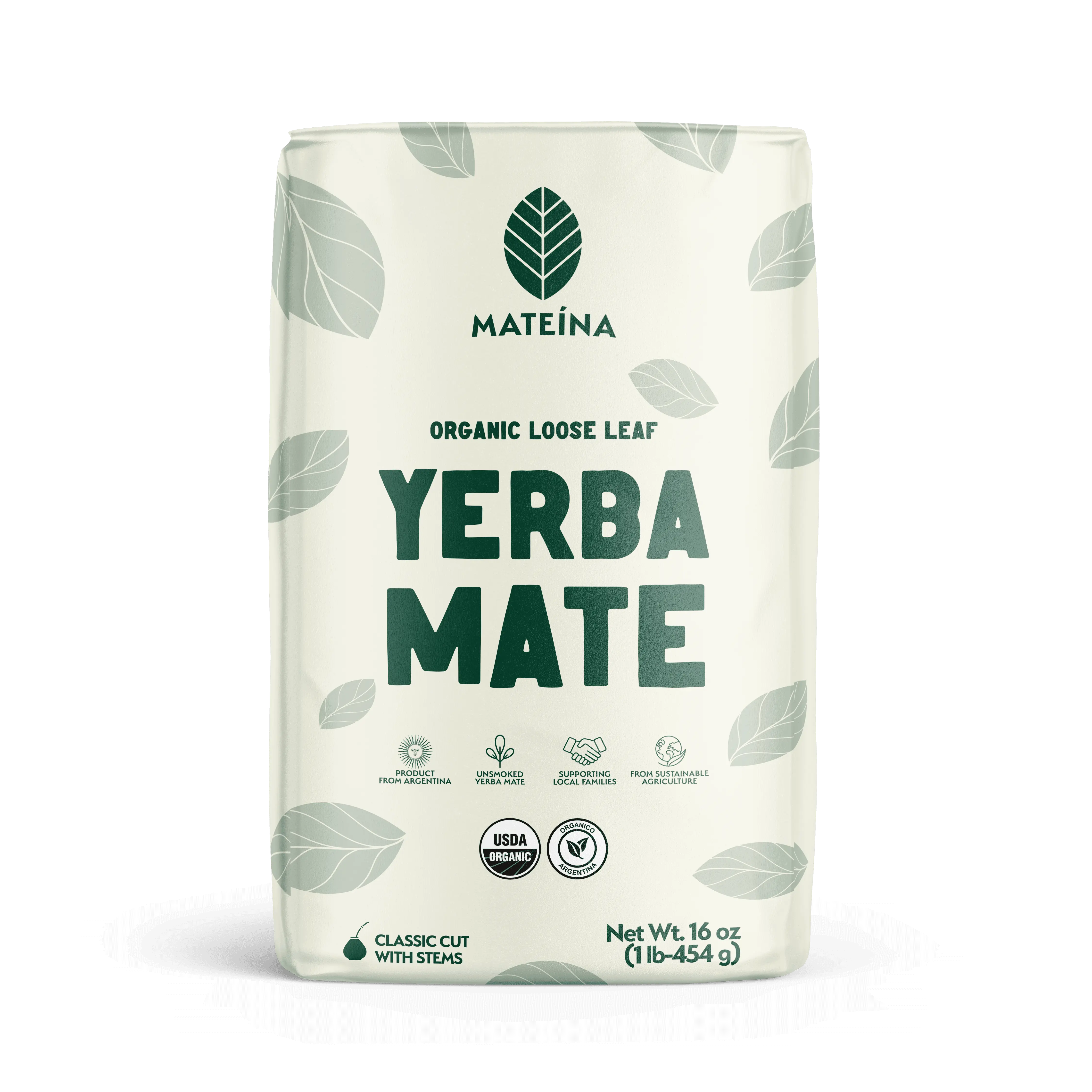 Organic Loose Leaf Yerba Mate Tea yerba  mate