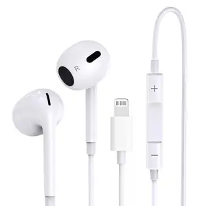 Lightning Wireless Bluetooth Earbuds – Mic & Volume Control, High Quality Portable Earphones