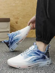 Unisex Breathable Mesh Air Cushion Shoes: Elastic Wrap Design, Fatigue-Free Walking Shoes