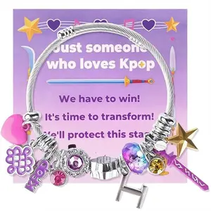 KPop Bracelet - Merch Kpop Stuff items Bracelet Chirstmas Gift for Women, Kpop Jewelry accessories for Fans