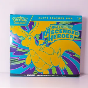 Pokémon Ascended Heroes ETB (9 booster packs + promo card)