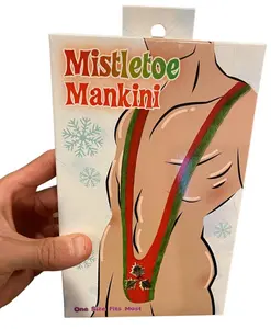 🎄 Mistletoe Mankini – Hilarious Holiday Gag Gift for Men