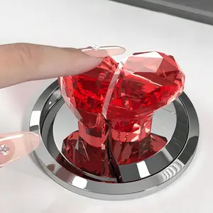 Heart Shaped Toilet Tank Button, Toilet Press Button, Toilet Press Tool, Toilet Lid Cover Lifter Handle, Universal Flushing Cover Assistant, Bathroom Accessories, Home Goods