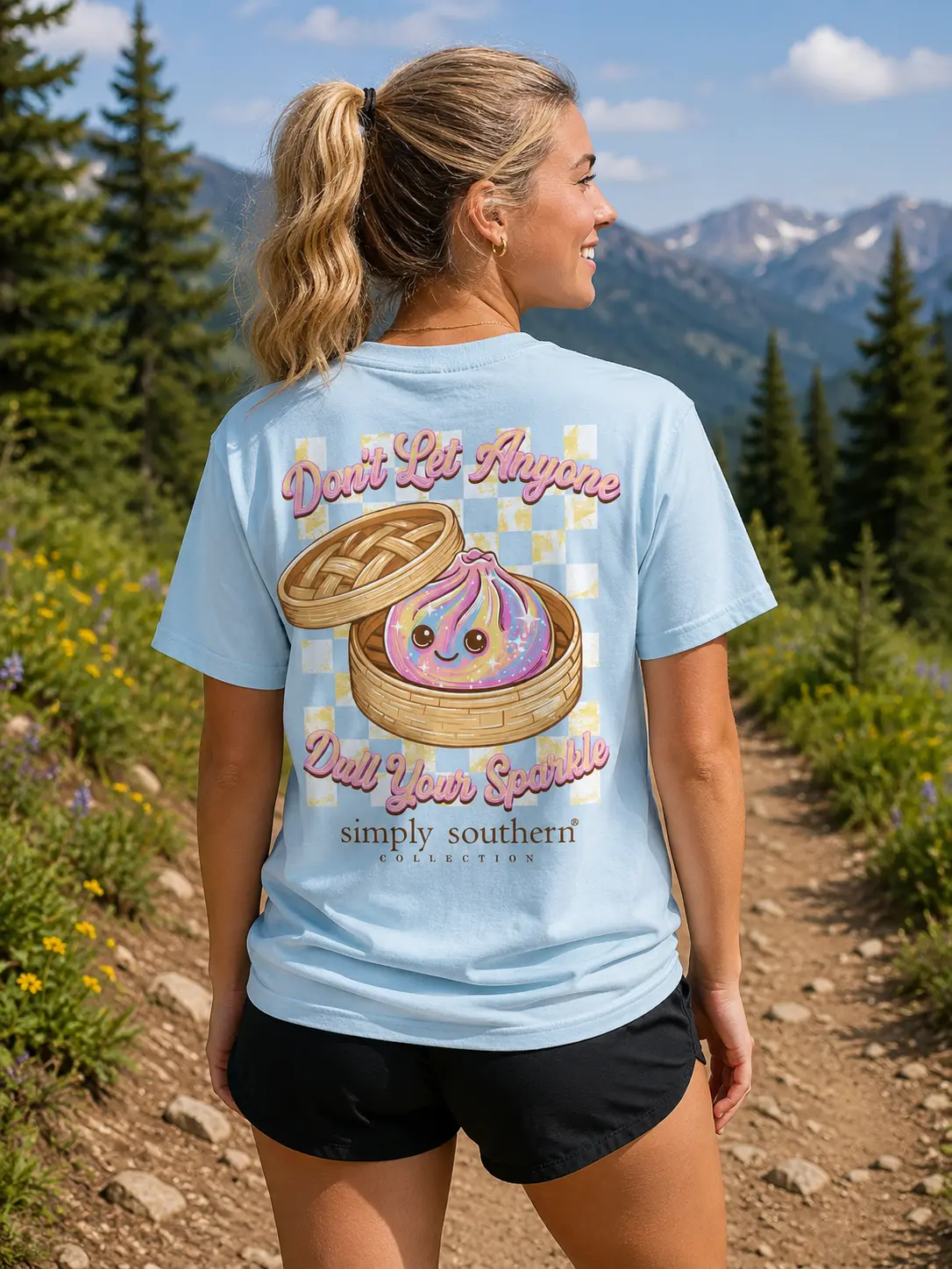Simply Southern Sparkle Squish Dumpling Ice T-Shirt