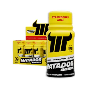Matador Energy Drink - Strawberry Acai - 12 Pack