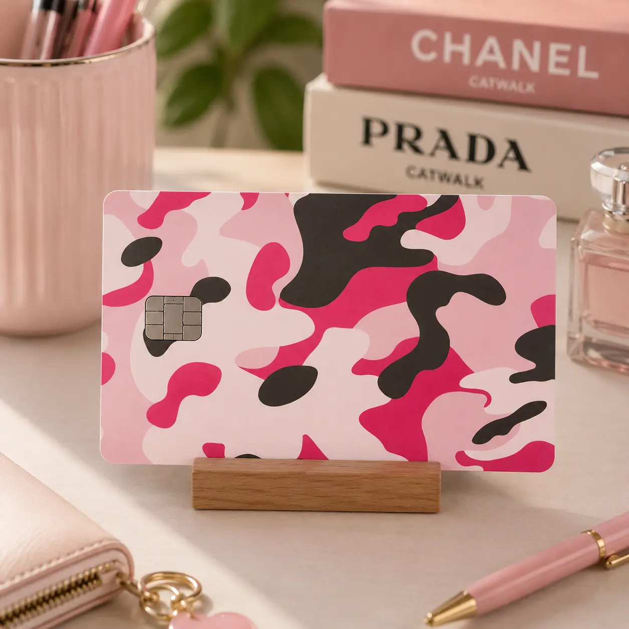 The Glam Camo Black Card