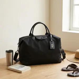 TX Packs Kili Weekender & College Tote, Waterproof Nylon Airline Personal Item Travel Bag with Luggage Sleeve