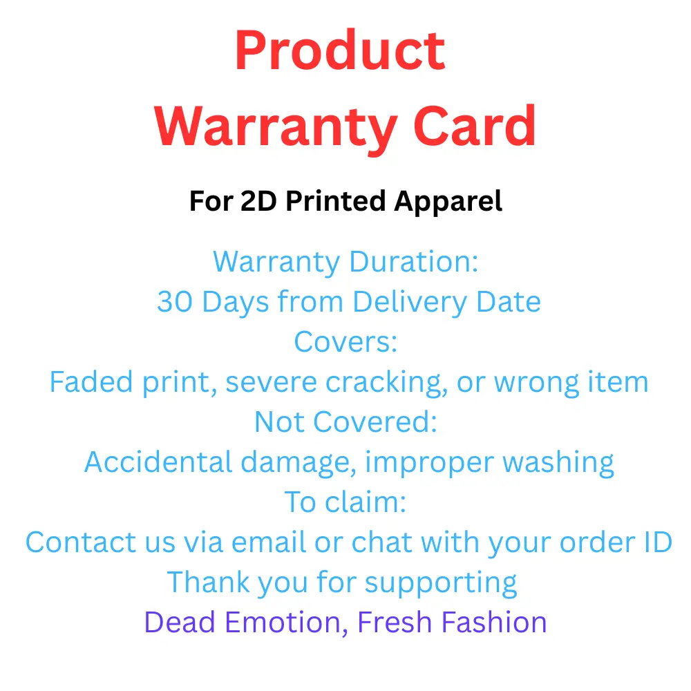 Product Warranty Online Card