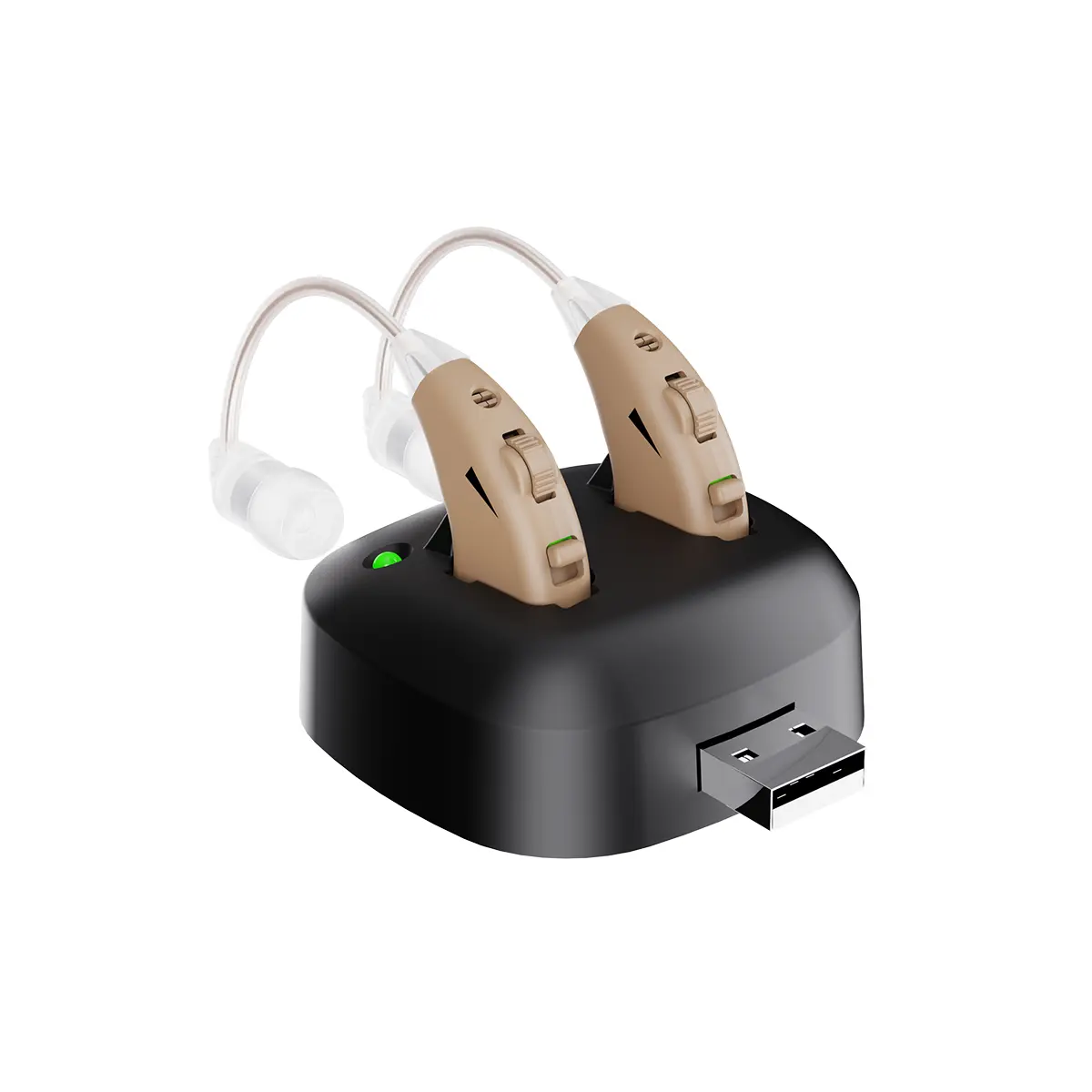 True Hearing Aids (Not Amplifier) for Seniors Rechargeable Hearing Loss Professional with Charging Dock True Hearing Aids (Not Amplifier) for Seniors Rechargeable Hearing Loss Professional with Charging Dock