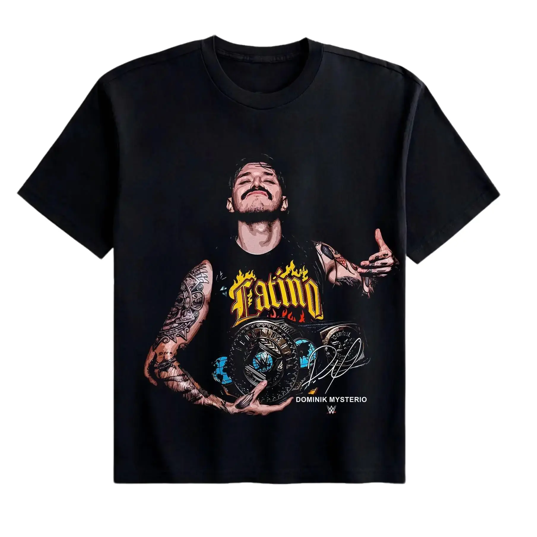 Dominik Mysterio Tee Shirt, Wrestlers Tee, Fashion Cotton, Full Sizes, For Men, For Women