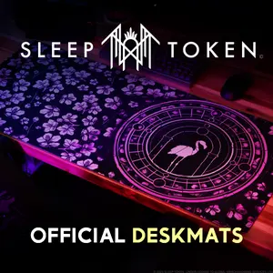 Sleep Token "Programmed to Wilt" Deskmat – XL Gaming Mouse Pad
