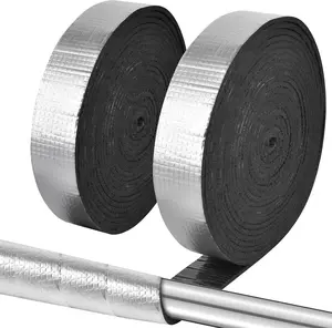 33 ft Pipe Wrap Insulation Tape Self Adhesive - Aluminum Foil Finish - Winter Freeze Protection Insulation Wrap