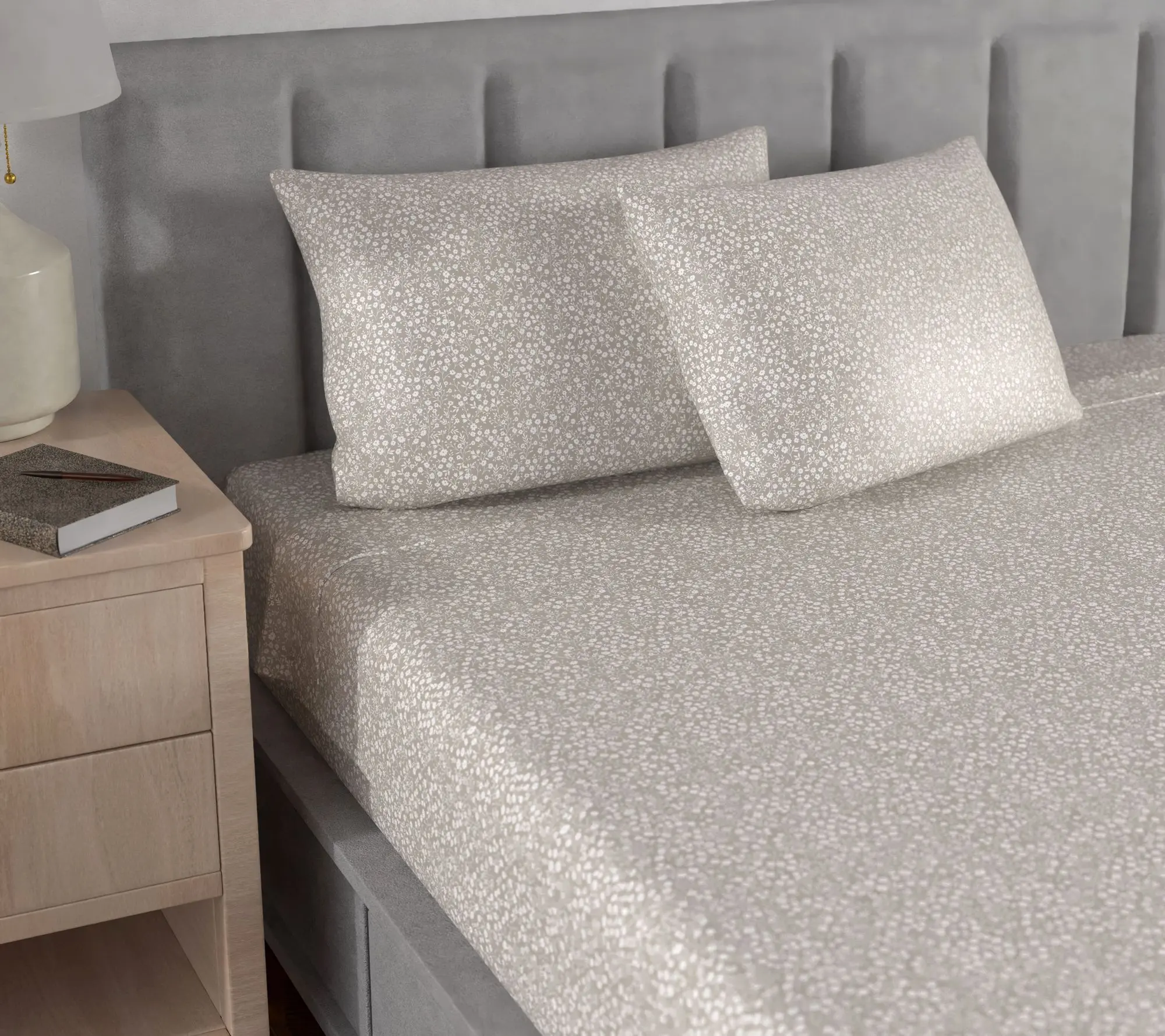 Martha Stewart 300TC 100% Cotton Sateen Sheet Set - Full