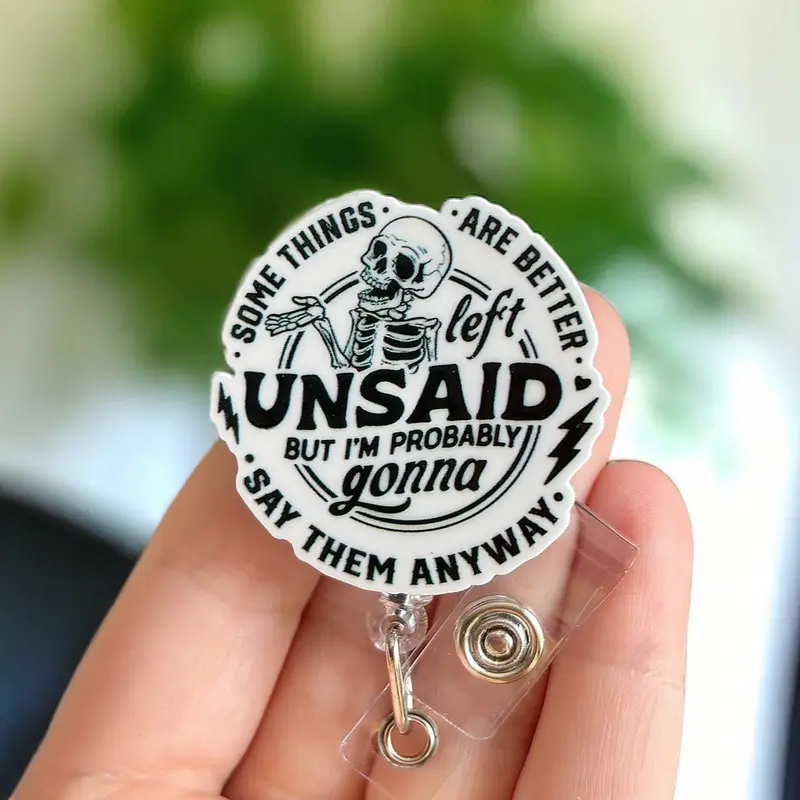 Funny Hospital Badges Acrylics