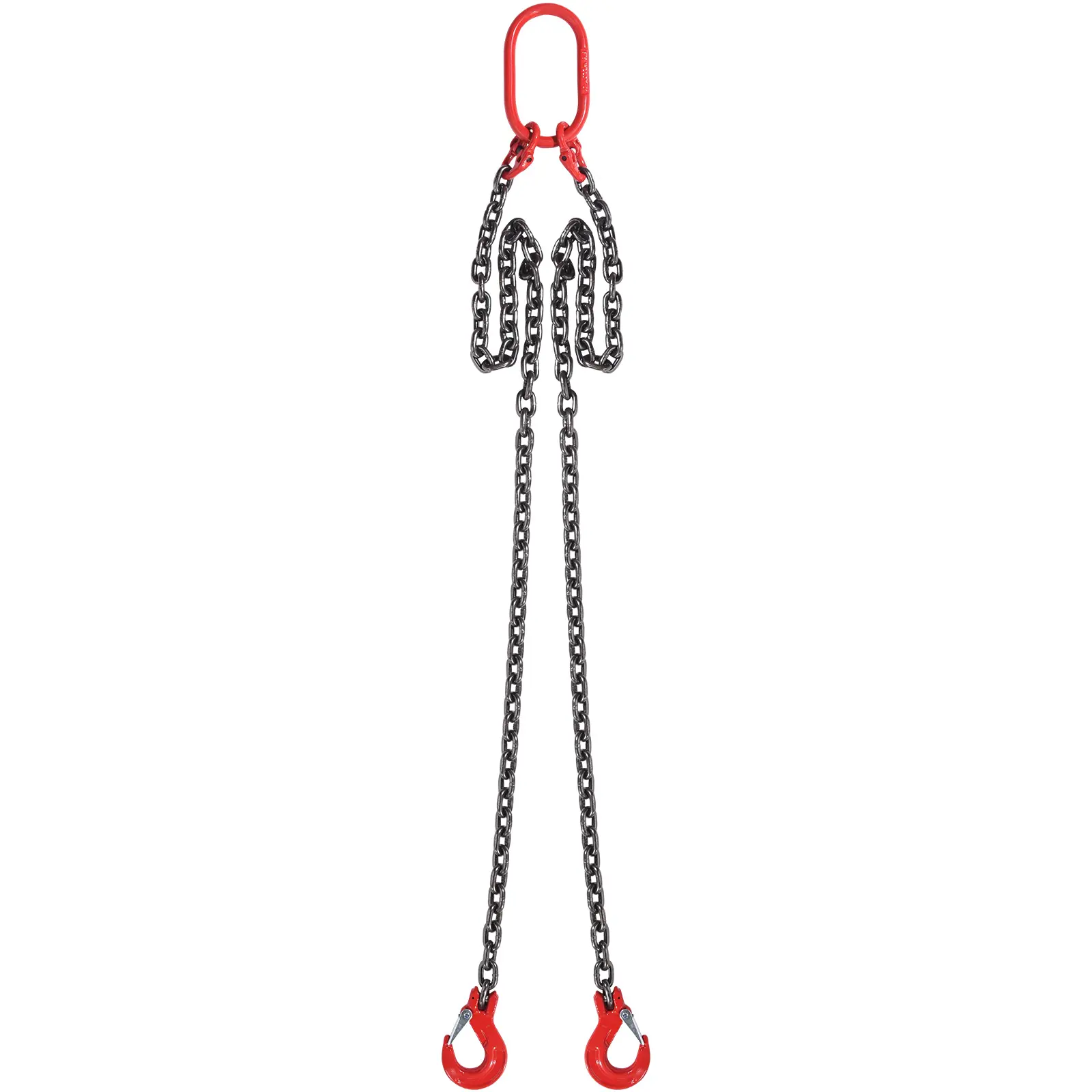 【summerfinds】VEVOR Chain Sling, Lifting Chains with Hooks, Engine Chain Hoist Lifts, Capacity Lifting Sling Chains for Engine Hoist, Engine Lift Chain with 2 Leg Grab Hooks