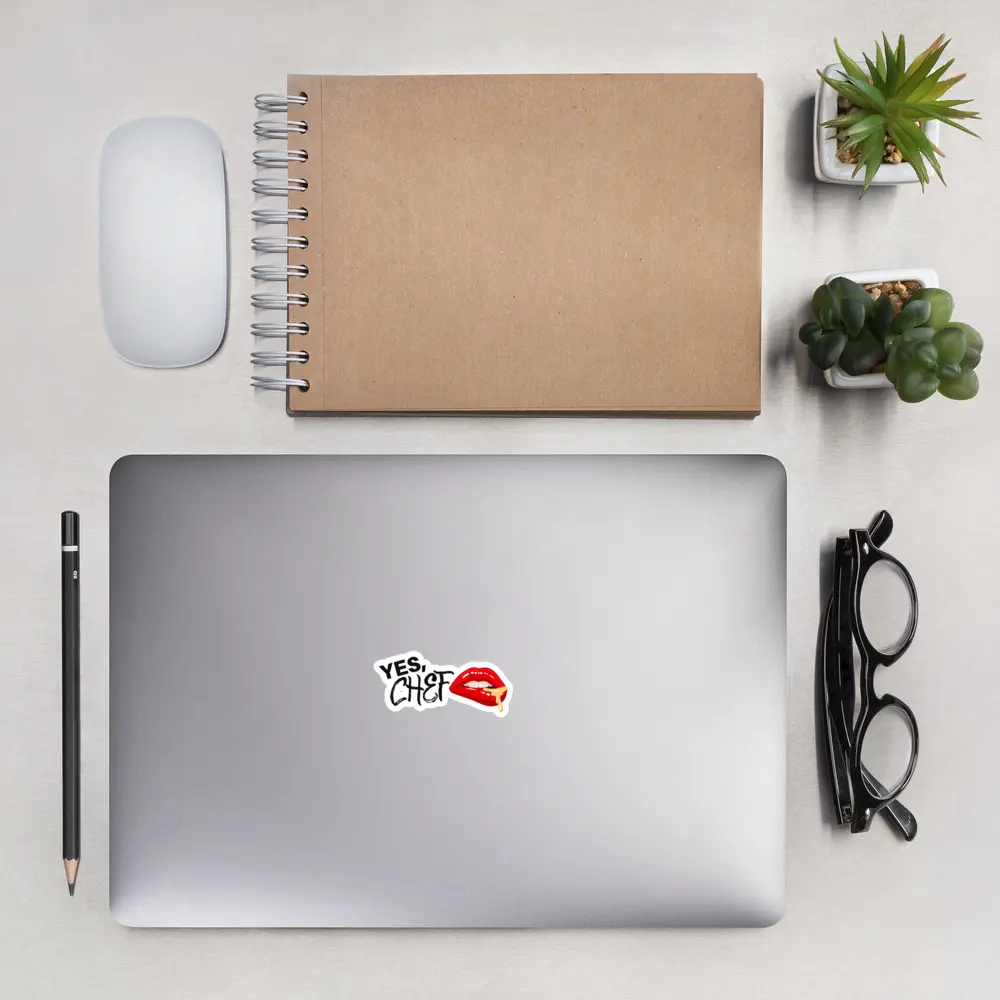 Yes, Chef Sticker | Culinary Vibes | Trendy Kitchen Decor
