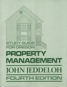 USED-Study Guide for Oregon Property Management by John Jeddeloh (Paperback)