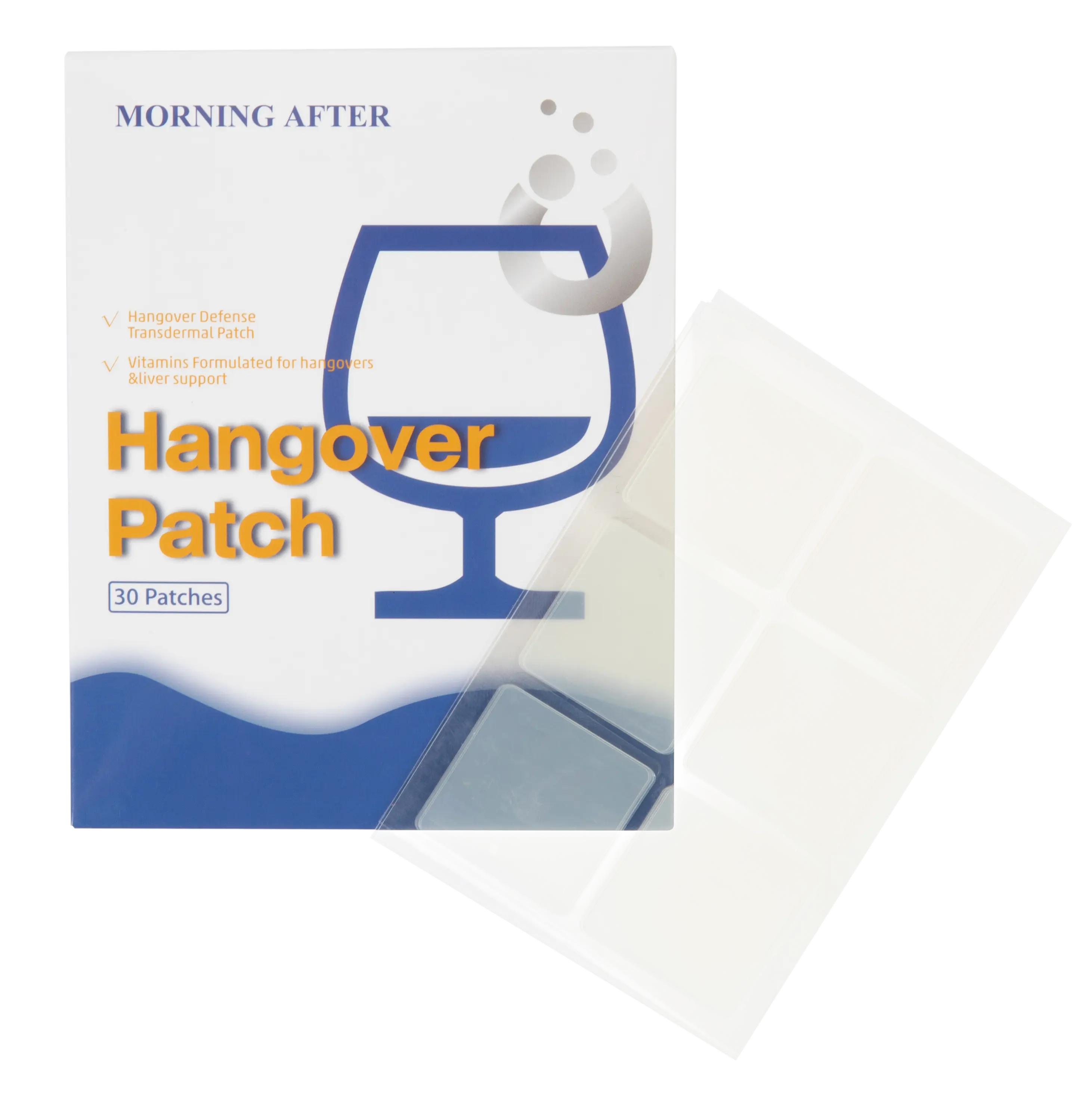 Morning After Hangover Patch - Paste-on, after party, clear head before work,