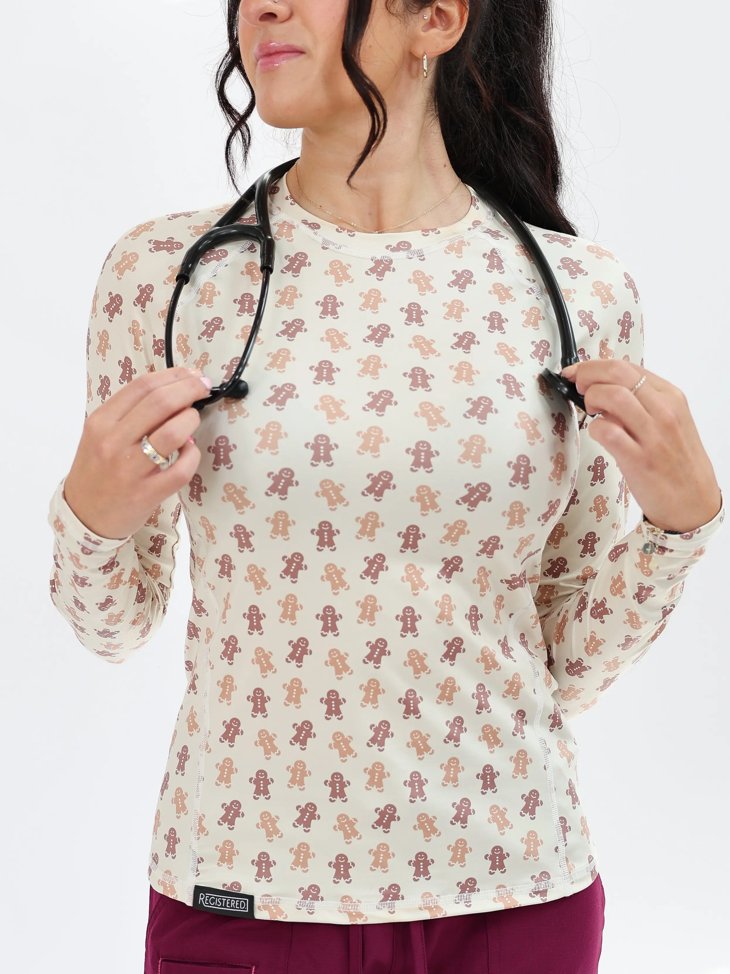 Everybody Loves a Ginger Athletic Underscrub – Long Sleeve Top