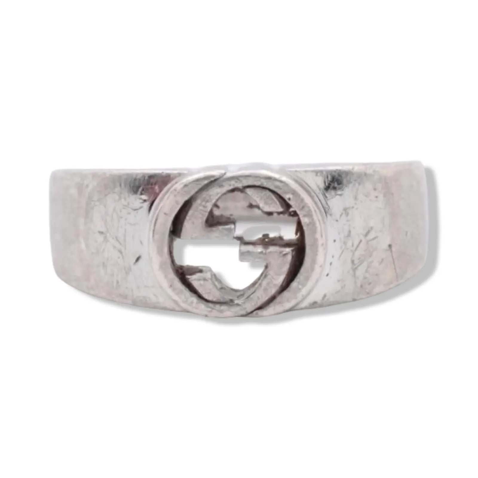 Pre-owned Gucci Ring Size 5.5 G1198