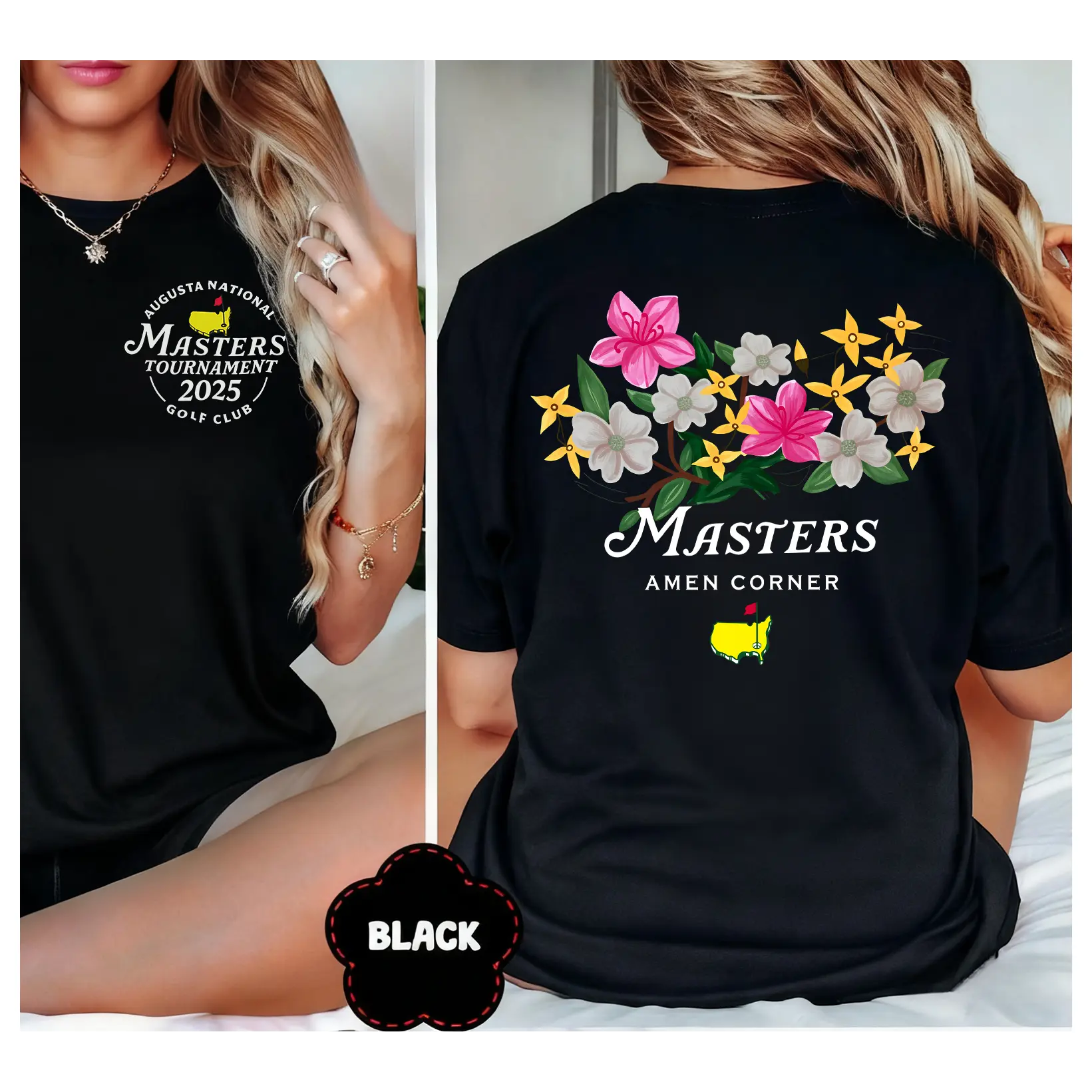 100% Cotton Unisex 2025 Masters T-Shirt, Masters Golf Player Tee, Augusta Shirt, PGA, Golf  Lover TShirt