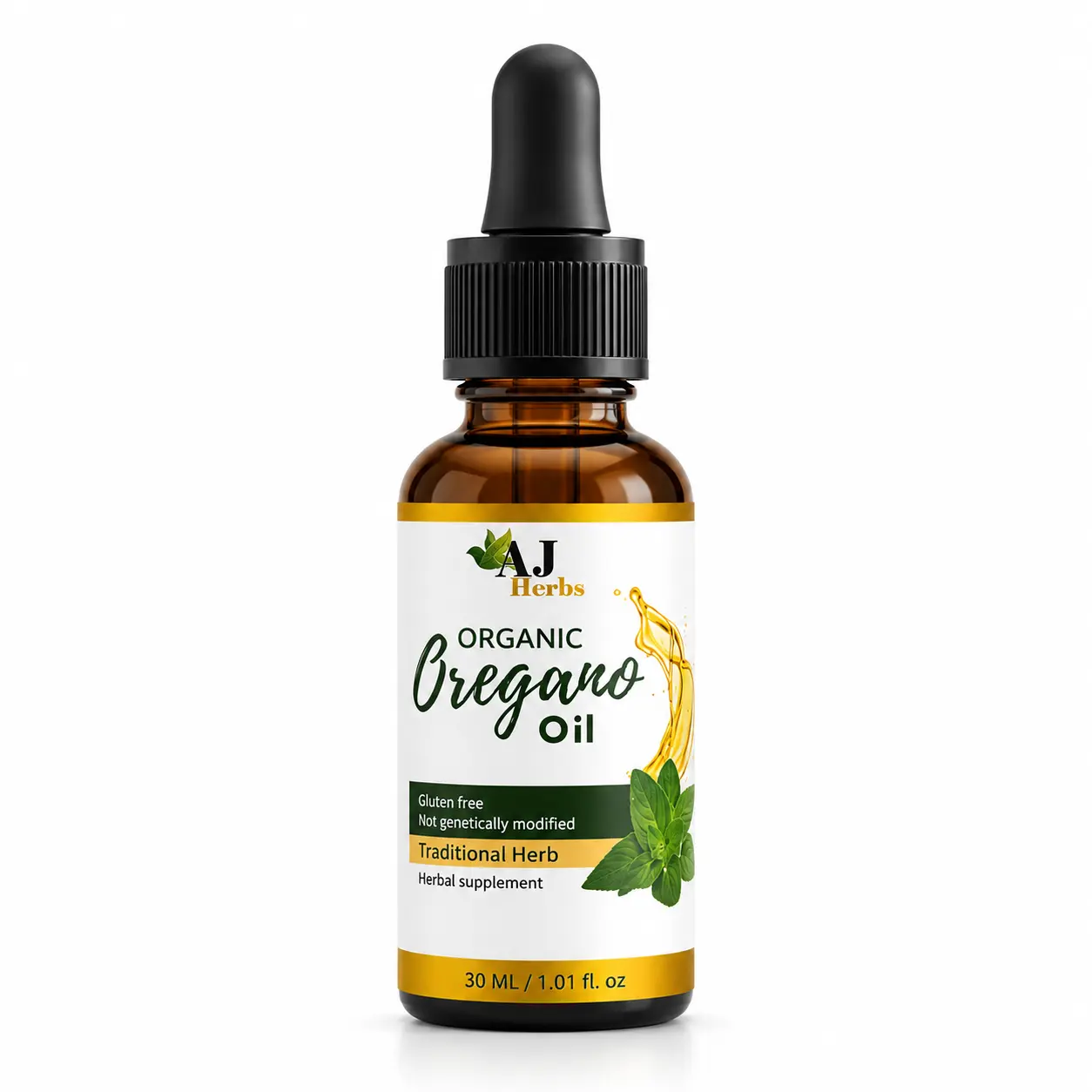 Aceite de Oregano Organico 100% concentrado - Organic Oregano Oil 30ml