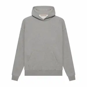Classic Hoodie 'Dark Oatmeal' - Soft Hooded Oversized Sweatshirt with Front Pocket & Comfortable Fit